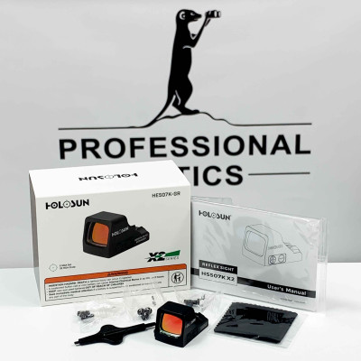 Holosun HE507K-GR-X2 Open Reflex Green Dot Sight + interchangeable 2MOA Dot, 32MOA Circle Reticle