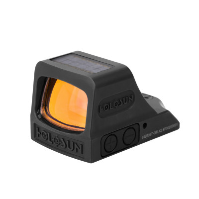Holosun Open Reflex Green Dot Sight HE508T-GR-X2 with switchable reticle, innovative lock mode and titanium housing