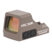 Holosun HS407K-X2-FDE Sub Compact Red Dot Sight Shake Awake 6 MOA 