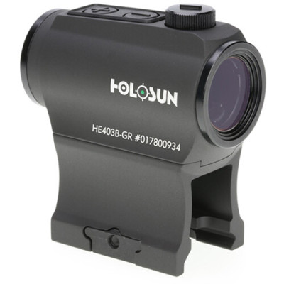 Holosun HE403B-GR Green Dot Sight | 2 MOA, Shake Awake, IP67 Holosun HE403B-GR Green Dot Sight | 2 MOA, Shake Awake, IP67