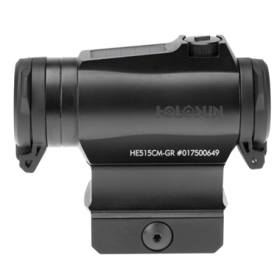 Holosun HE515CM-GR Elite Solar Green Dot Sight BK