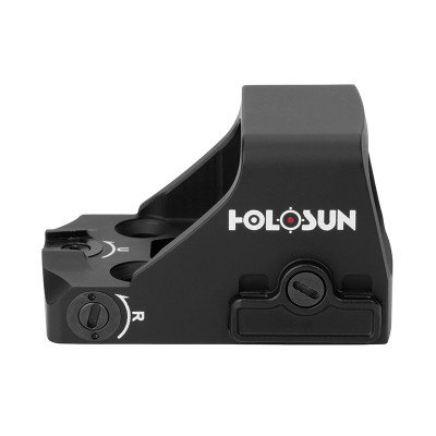Holosun HS407K-X2 open reflex red dot sight, 6MOA dot, reticle, black, for hunting, sport shooting