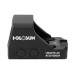 Holosun HS407K-X2 open reflex red dot sight, 6MOA dot, reticle, black, for hunting, sport shooting