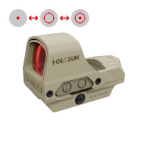 Holosun HS510C-FDE Open Reflex Sight with MRS & Solar Failsafe