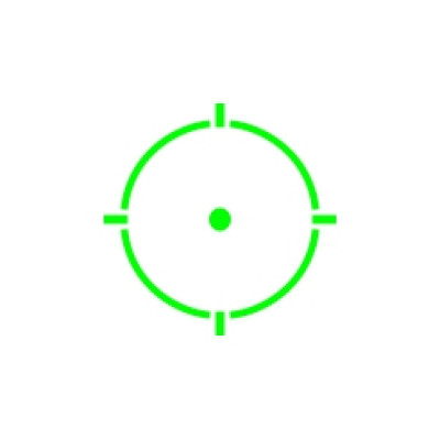 Holosun AEMS Macro Green – Full-Size Enclosed Sight AEMS-MACRO-GR with Green Reticle
