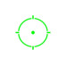 Holosun AEMS Macro Green – Full-Size Enclosed Sight AEMS-MACRO-GR with Green Reticle