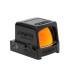Holosun HE509T-GD-X2 closed reflex sight gold dot sight + interchangeable 2MOA dot, 32MOA circle reticle, titanium, black, Picatinny rail