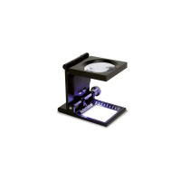 Konus Linen Tester 6x LED – Illuminated Folding Magnifier Konus Linen Tester 6x LED – Illuminated Folding Magnifier