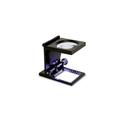 Konus Linen Tester 6x LED – Illuminated Folding Magnifier Konus Linen Tester 6x LED – Illuminated Folding Magnifier