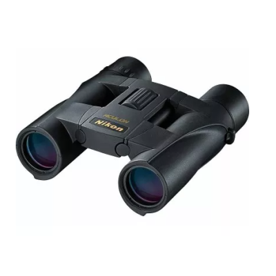 Nikon Aculon A30 8x25 Black: ECO-Glass Roof Prism Lightweight Binoculars – for Hikers, Theater Fans, or Sports Lovers