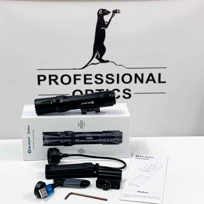 Olight Odin (Crni) – Taktička Svjetiljka za Pušku 2000 lm