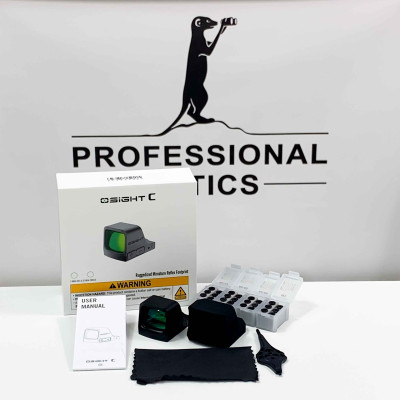 Olight Osight C Green – Rechargeable Pistol Sight (3 MOA Dot & 32 MOA Circle)