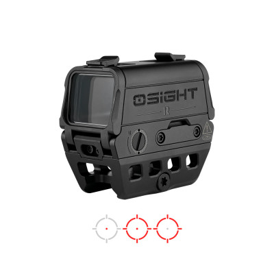 Olight Osight R Enclosed Red Dot Sight — Micro T1/T2, Multi-Reticle System