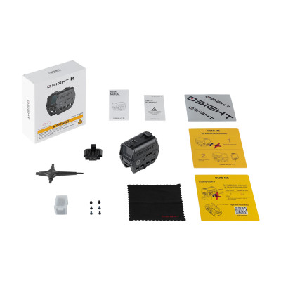 Olight Osight R Enclosed Red Dot Sight — Micro T1/T2, Multi-Reticle System