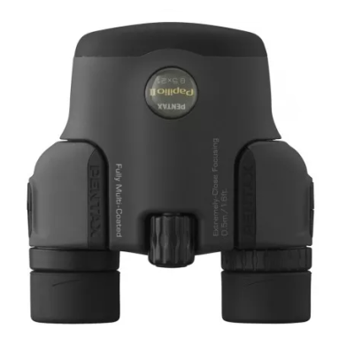 Pentax UP Papilio II 8.5x21: Ultra-Kompaktni Asferični Porro Obrnuti dvogled s Fokusom 0.5m 