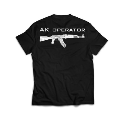AK Operator 2.0 T-shirt, Color - Carbon Black, Size - XL