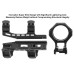 Leapers Accu-Sync® 34 mm Picatinny Cantilever Mount (50 mm Offset, High Profile) | UTG®