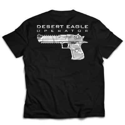 Desert Eagle Operator T-shirt, Color - Black, Size XL