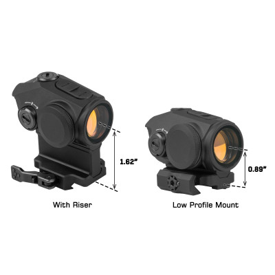 Leapers ACCU-SYNC® 2018R Dot Sight, Red 3.0 MOA Single Dot, for Mini ACOG® | UTG®