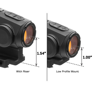 Leapers ACCU-SYNC® 2521R Dot Sight, Red 3.0 MOA Single Dot, for Mini ACOG® | UTG®