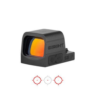 OLIGHT Osight SE Red 2 MOA – Refleksni nišan (Crvena točka) 2 MOA Dot & 32 MOA Circle