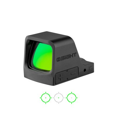 Olight Osight C Green – Punivi Red Dot za Pištolje (3 MOA Točka / 32 MOA Krug)