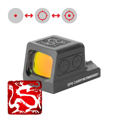 Holosun RONIN-EPS-CARRY-RD-MRS zatvoreni nišan s 2 MOA točkom, 32 MOA krugom