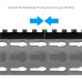 Leapers UTG PRO® KeyMod segment šine – 8 utora