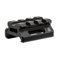 Leapers/UTG® Super Slim Picatinny Riser Mount – 3-Slot, Height 12.7 mm Leapers/UTG® Super Slim Picatinny Riser Mount – 3-Slot, Height 12.7 mm